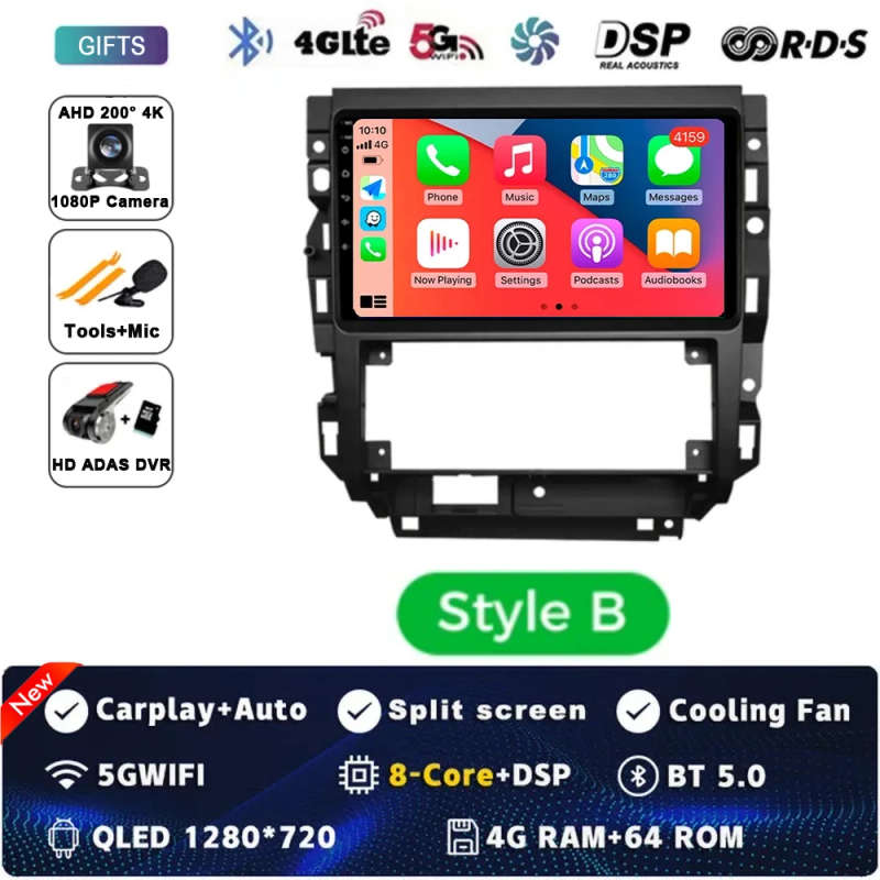 Car Radio Android 14 For Volkswagen VW Golf 4 IV 2002-2008 Jetta MK4 Classics Multimedia Player C...