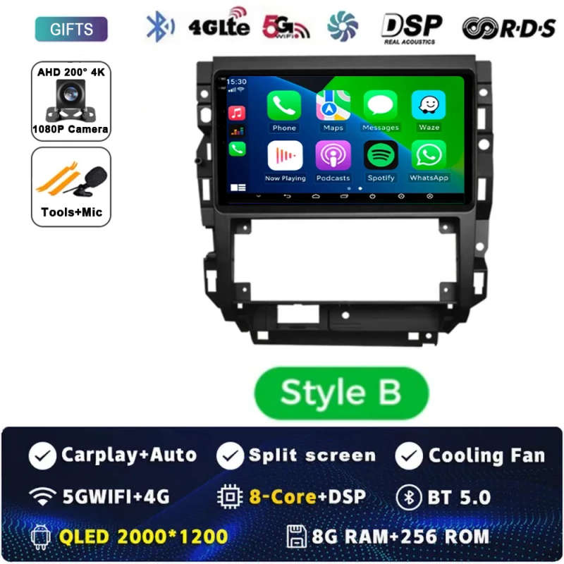Car Radio Android 14 For Volkswagen VW Golf 4 IV 2002-2008 Jetta MK4 Classics Multimedia Player C...