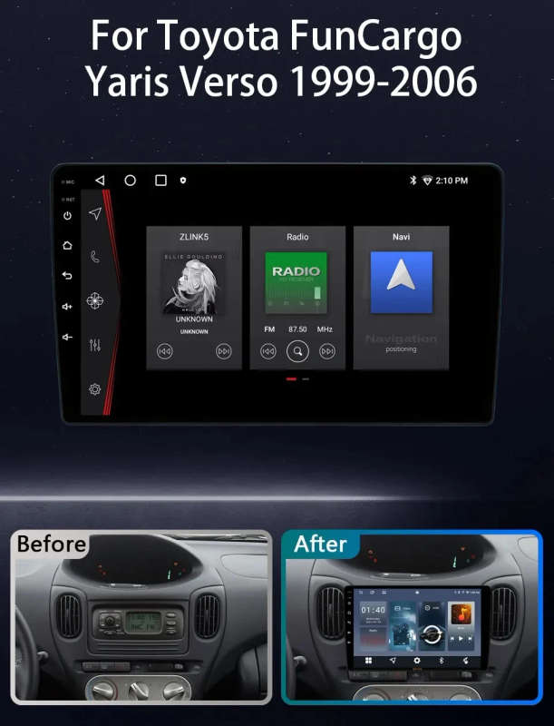 For Hyundai Solaris Accent 2 II 2020 - 2021 Car Radio Android 14 Multimedia Video Player Navigati...