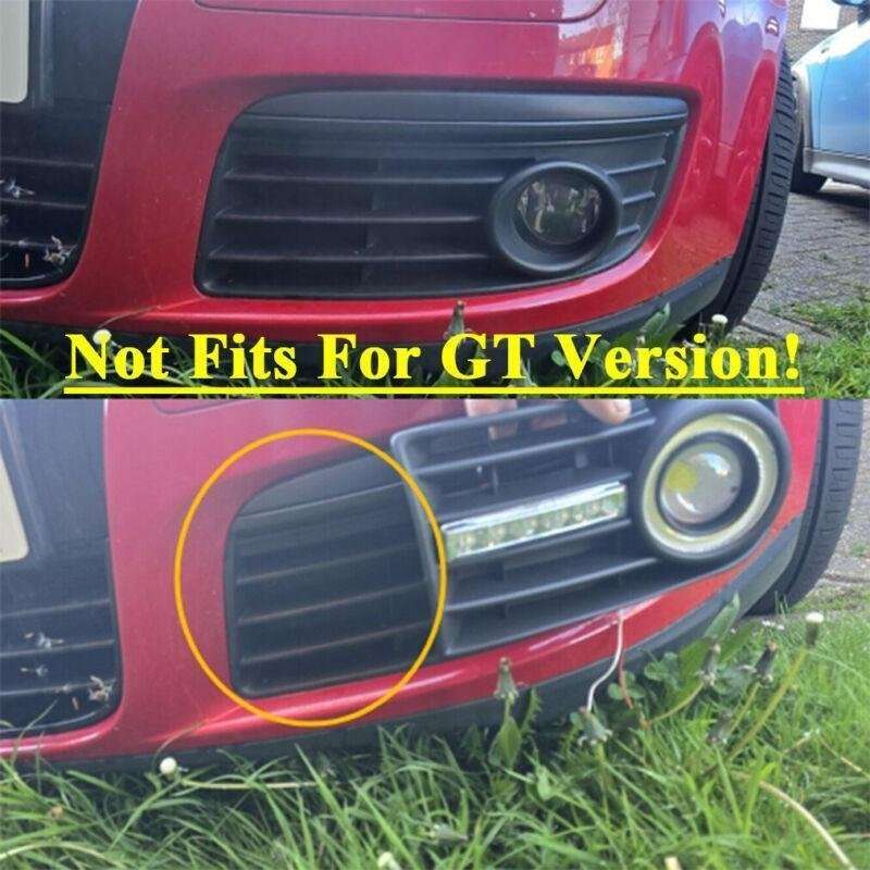 Pair Car BUMPER GRILLE FOG LIGHT LED LAMP Fit FOR VW Golf MK5 2003-2009