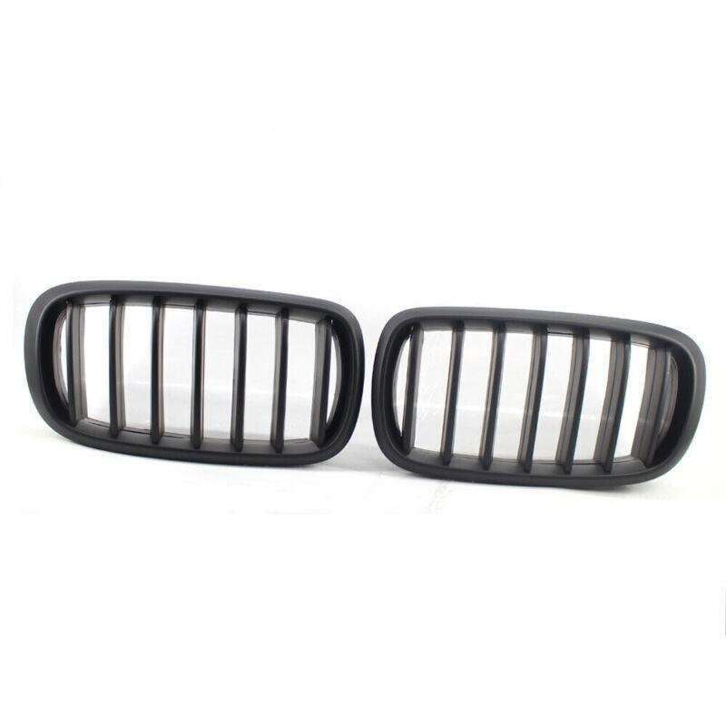Matte Black M Sport Front Kidney Grill Grille Fit For BMW X5 F15 15-17 SUV Pair