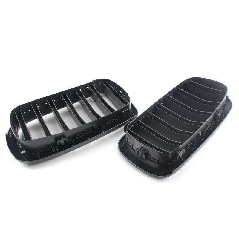 Matte Black M Sport Front Kidney Grill Grille Fit For BMW X5 F15 15-17 SUV Pair