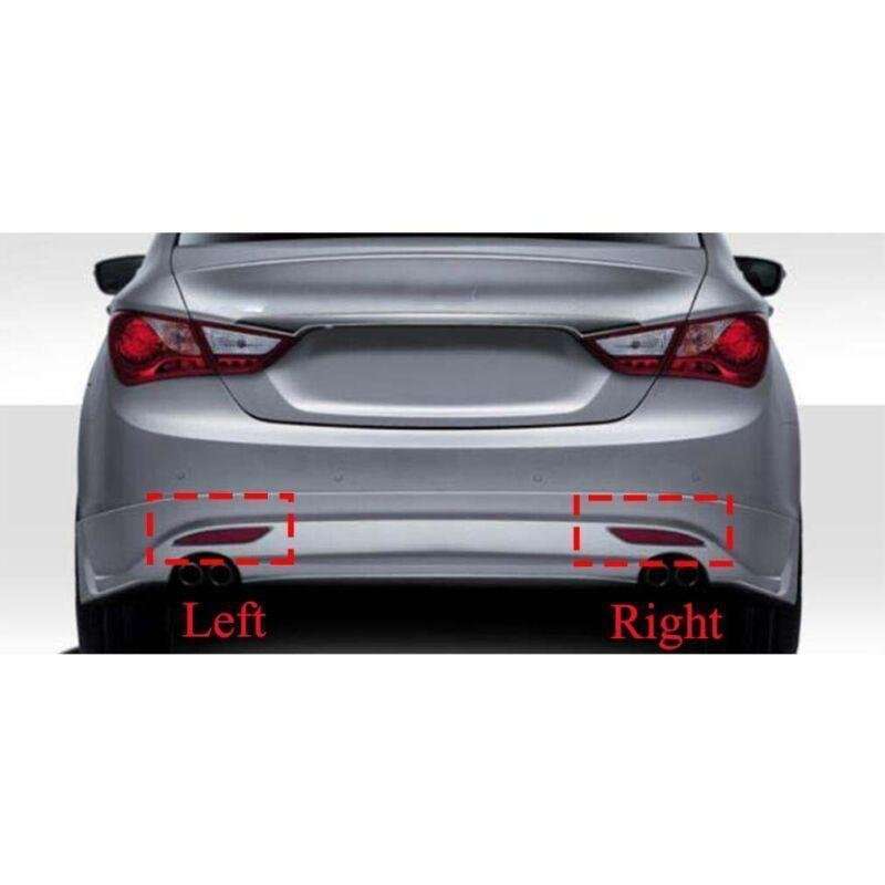 For Hyundai Sonata Sedan 2011-2014 Left Side Rear Bumper Reflector Light Cover