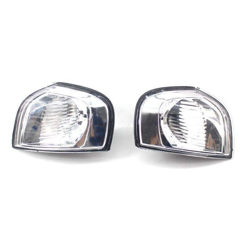 Pair of DEPO Clear Corner Lights Parking Lamps PAIR fits For 1999-2006 VOLVO S80