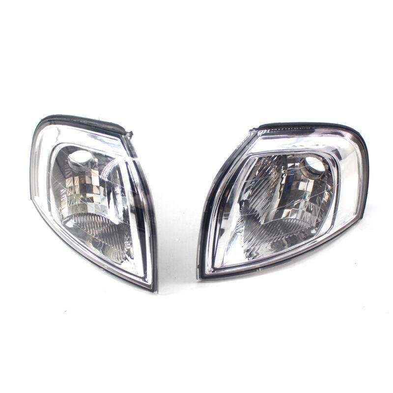 Pair of DEPO Clear Corner Lights Parking Lamps PAIR fits For 1999-2006 VOLVO S80