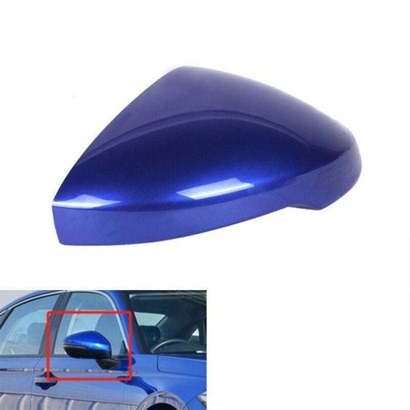 Right Side Door Wing Rearview Mirror Cover Cap For Honda Civic 2022-2023 Blue