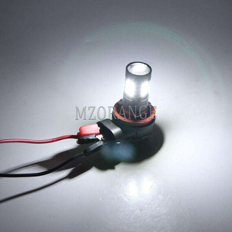 LED Bumper Fog Lights Lamps For Mitsubishi Lancer 2008 2009 2010 2011-2014 PAIR