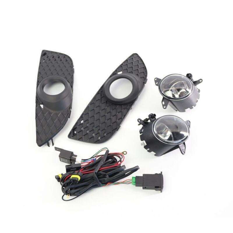 FogLight Grille Cover fit for Mitsubishi Lancer 08-12 Pair 8321A