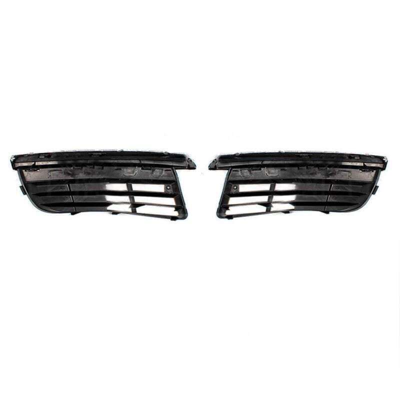 Front Bumper Fog Light Grille Cover For Volkswagen VW Jetta MK5 2006-2011 Pair