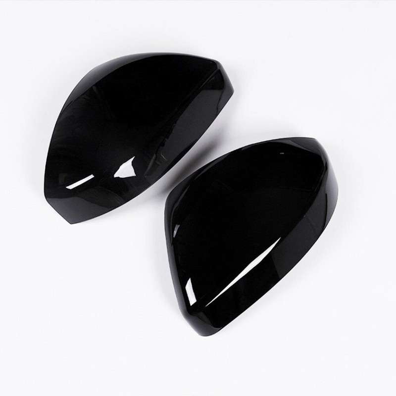 For Land Rover Discovery Sport 2015-19 Side Rearview Mirror Trim ABS Gloss Black