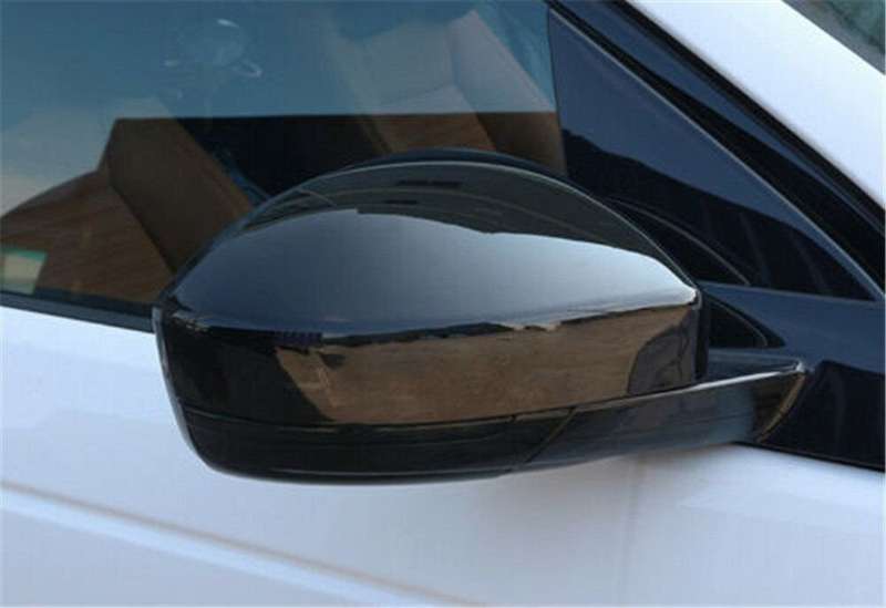 For Land Rover Discovery Sport 2015-19 Side Rearview Mirror Trim ABS Gloss Black