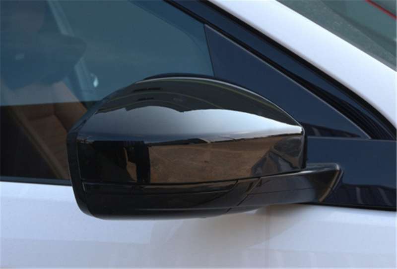 For Land Rover Discovery Sport 2015-19 Side Rearview Mirror Trim ABS Gloss Black
