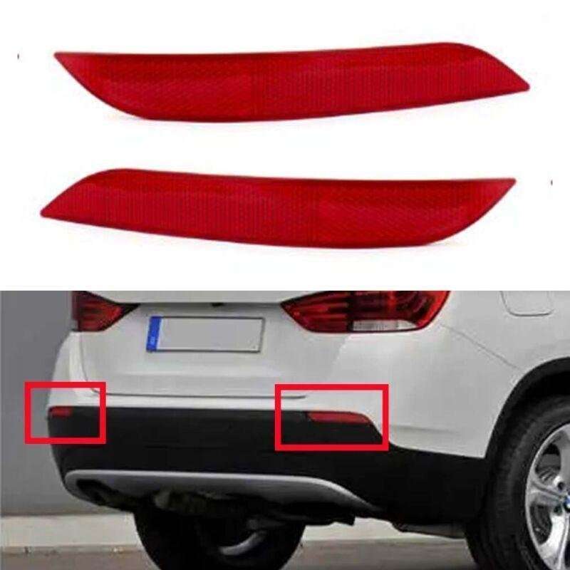 Fits For BMW X1 E84 2008-2011 1 Pair Rear Bumper Reflector Light Brake Lamp