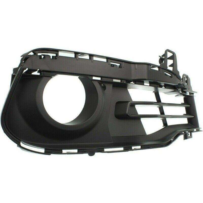 Pair Front Bumper Fog Light Grille Cover For BMW F30 F31 LCI 2016-2019