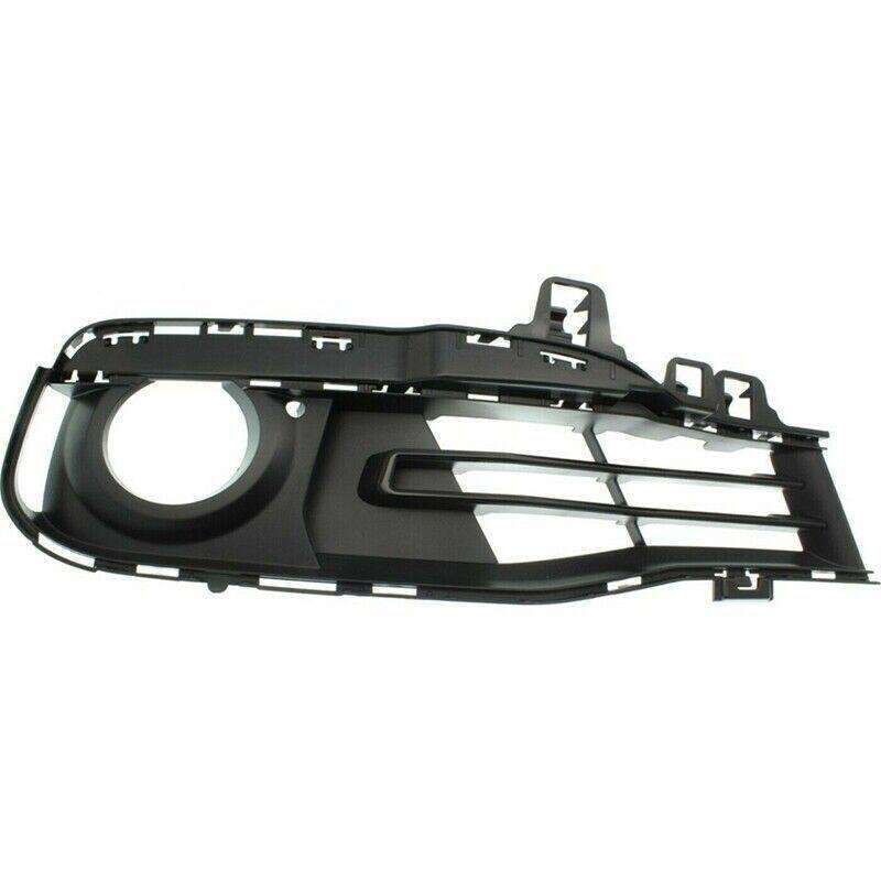 Pair Front Bumper Fog Light Grille Cover For BMW F30 F31 LCI 2016-2019