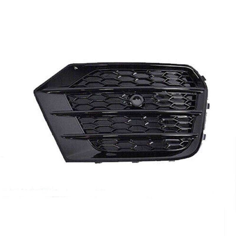 Front Bumper Fog Light Grille Cover For Audi Q3 2016-2018 Right Side Black