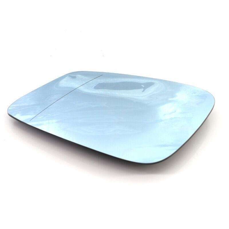 Left Blue Heated Mirror Glass For BMW F10 F01 E60 528i 535 F01 F02 740i 10-14