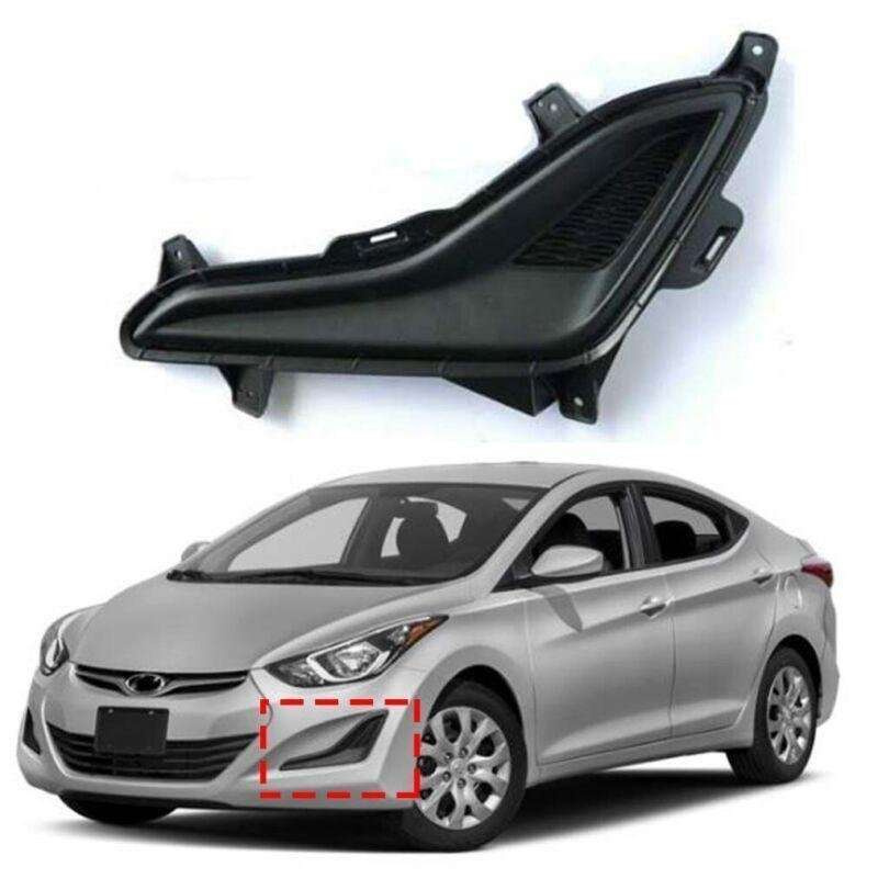 Fits For Hyundai Elantra 2014-2016 Left Side Front Bumper Fog Lamp Covers Grille