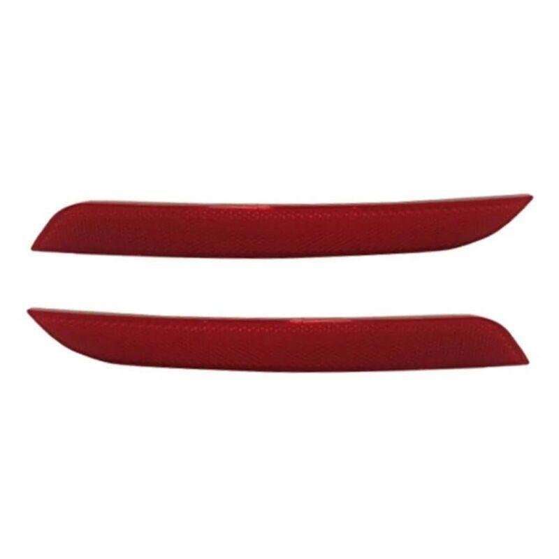 For BMW 5 Series F10/18 2010-2013 1 Pair Rear Bumper Reflector Light Brake Lamp