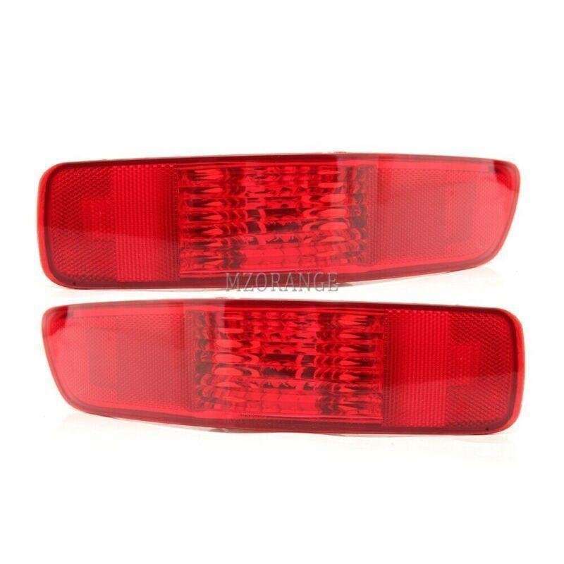 1Pair Rear Tail Bumper Reflector Brake Light For Mitsubishi Outlander 2007-2012