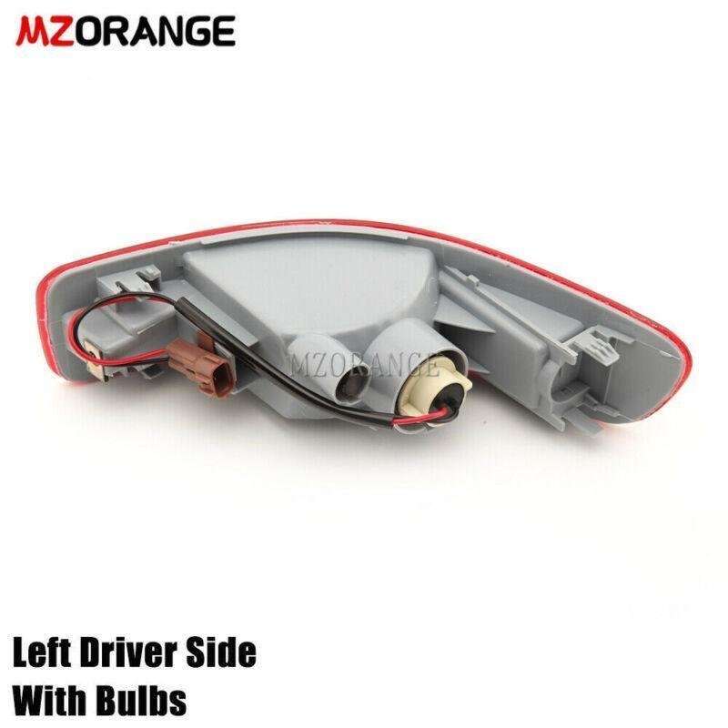 1Pair Rear Tail Bumper Reflector Brake Light For Mitsubishi Outlander 2007-2012