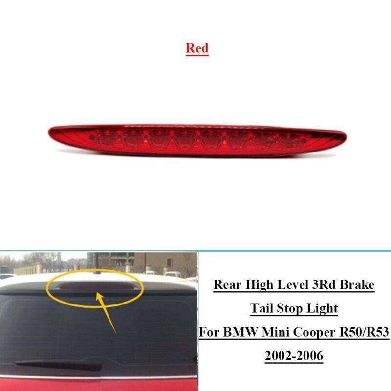 Red LED Rear High Level 3Rd Brake Light For BMW Mini Cooper R50/R53 2002-2006