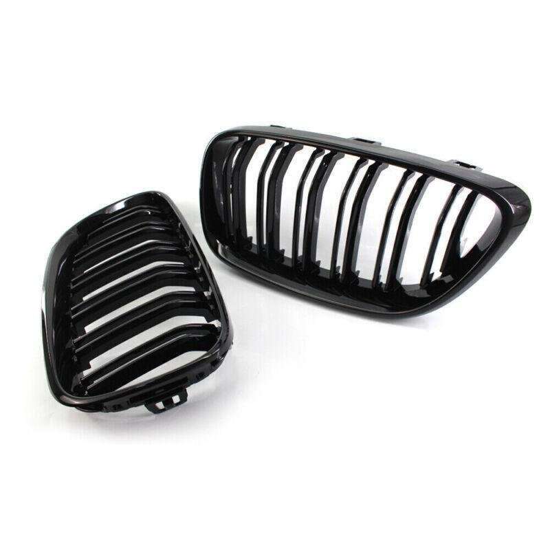 M Style Gloss Black Front Grille Kit Dual Line for BMW F23 2014+ Coupe 220i 228i