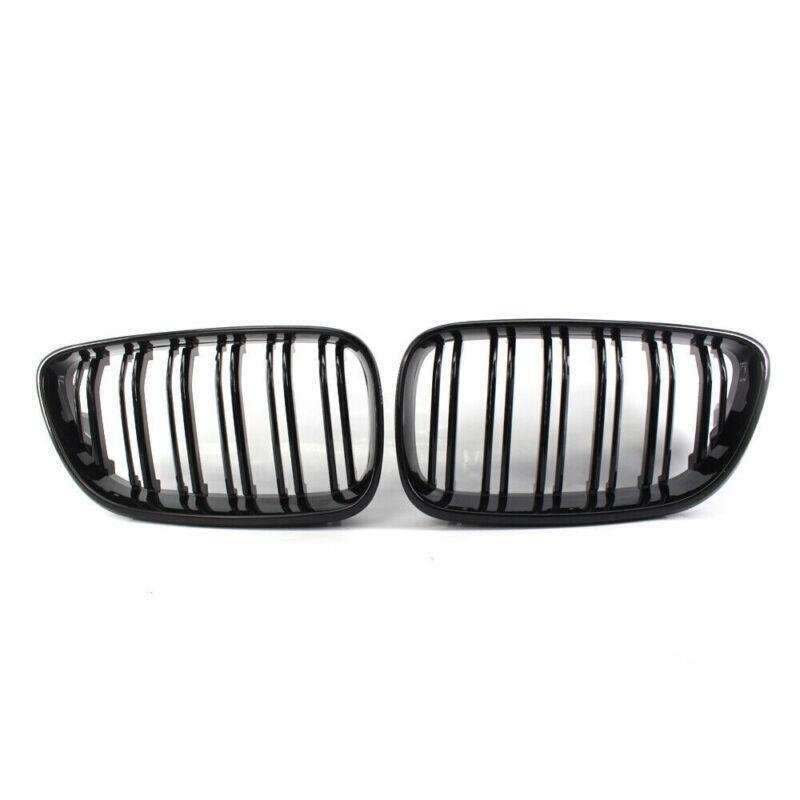 M Style Gloss Black Front Grille Kit Dual Line for BMW F23 2014+ Coupe 220i 228i