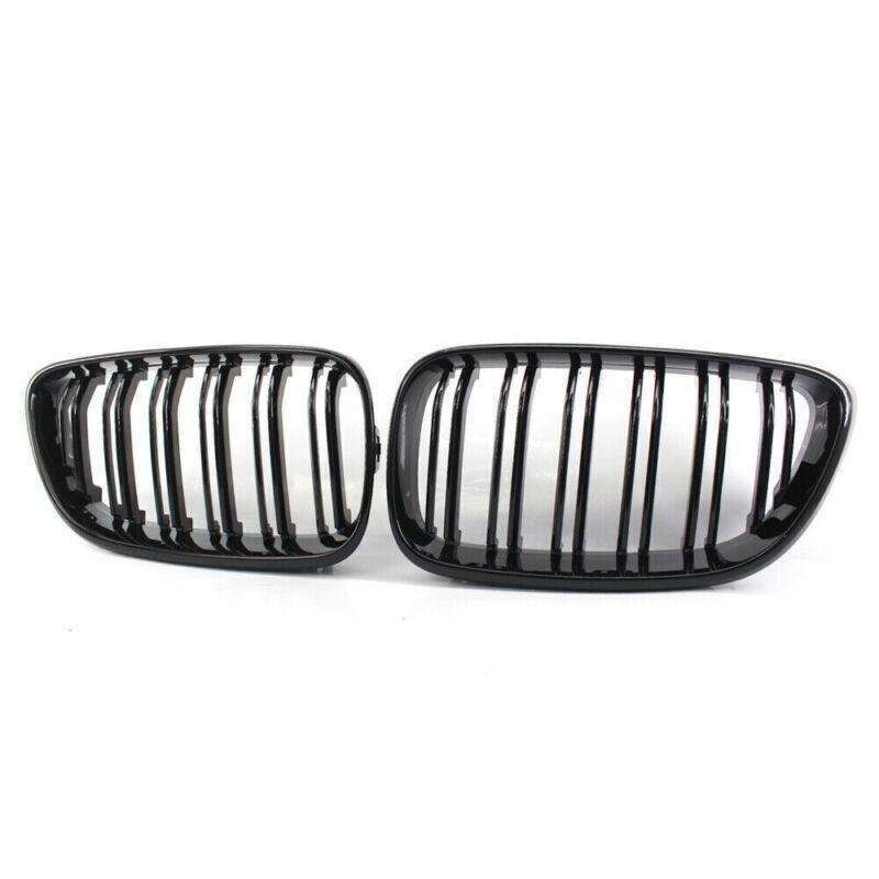 M Style Gloss Black Front Grille Kit Dual Line for BMW F23 2014+ Coupe 220i 228i
