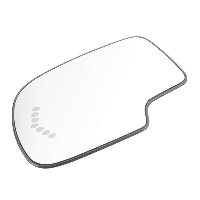 Exterior View Mirror Glass For GMC Cadillac 2003 2004 2005 2006 2007 Pair