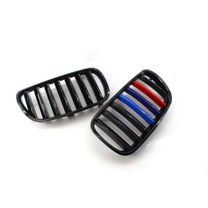 Gloss Black M-Color Center Kidney Grille fit for BMW E83 X3 07-10 Grill Facelift
