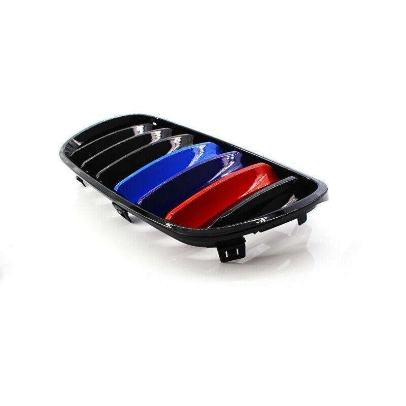 Gloss Black M-Color Center Kidney Grille fit for BMW E83 X3 07-10 Grill Facelift