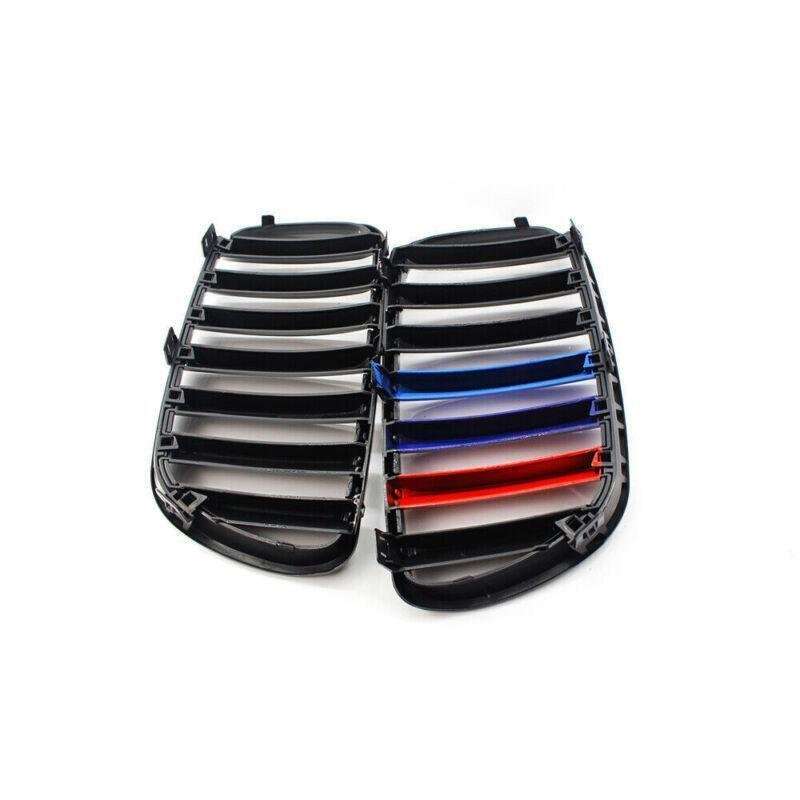 Gloss Black M-Color Center Kidney Grille fit for BMW E83 X3 07-10 Grill Facelift