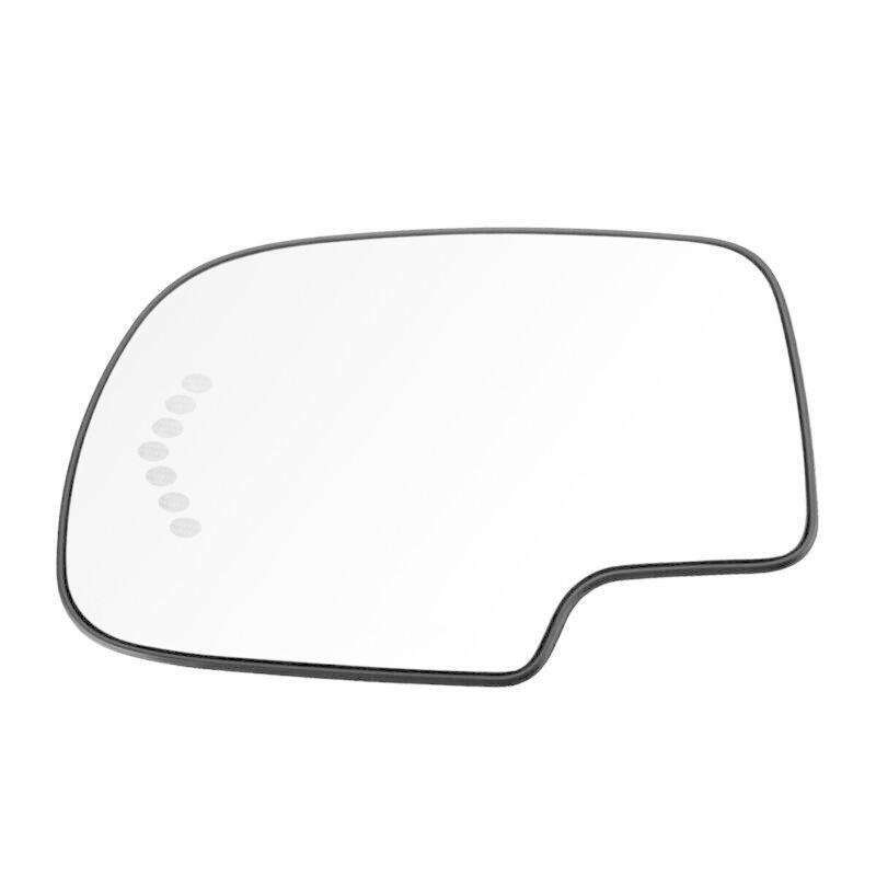 Exterior View Mirror Glass For GMC Cadillac 2003 2004 2005 2006 2007 Pair