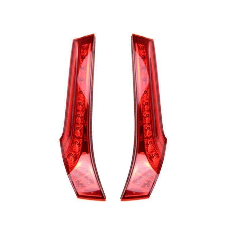 Red Rear Windshield Side Pillar Tail Brake Light Lamp For Honda Fit 14-20 Pair A