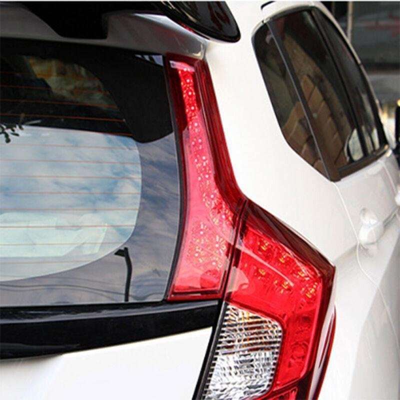 Red Rear Windshield Side Pillar Tail Brake Light Lamp For Honda Fit 14-20 Pair A