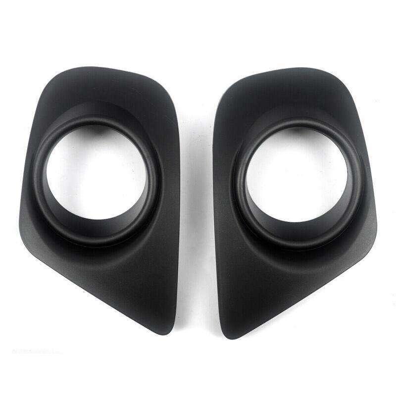 Pair LH &amp; RH Front Bumper Fog Light Lamp Bezel Cover For 2011-2018 DODGE JOURNEY