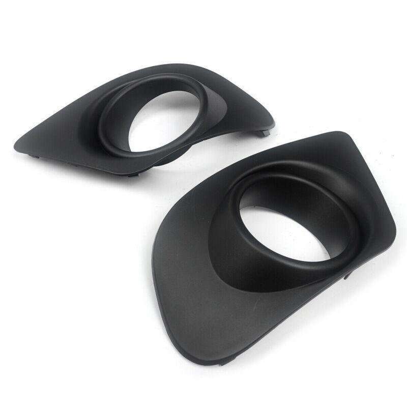 Pair LH &amp; RH Front Bumper Fog Light Lamp Bezel Cover For 2011-2018 DODGE JOURNEY