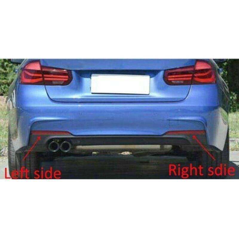 Fits For BMW 3-Series F30 F31 M Sport 12-17 1 Pair Rear Bumper Reflector Light