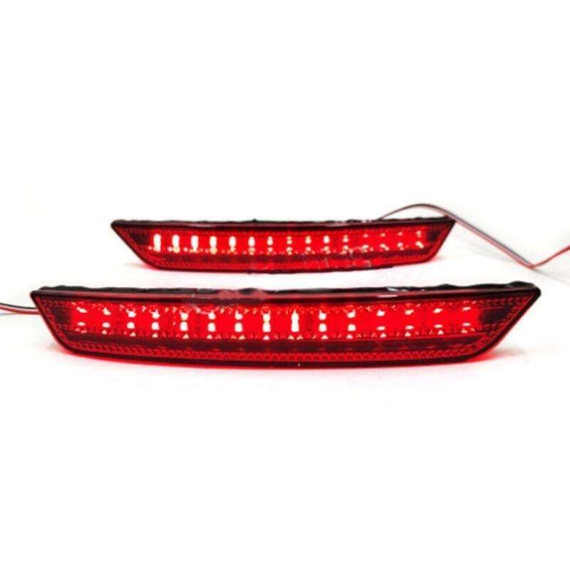 Rear Fog Brake Taillight Bumper Reflector Light For For Ford Mondeo 07-10 Pair