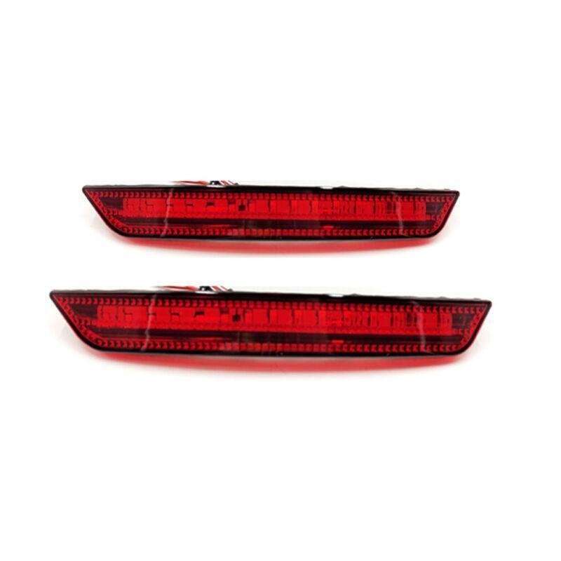 Rear Fog Brake Taillight Bumper Reflector Light For For Ford Mondeo 07-10 Pair