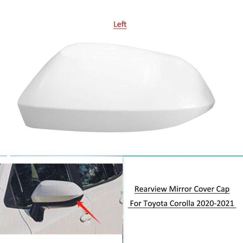 Left Side Car Door Wing Rearview Mirror Cover Cap For Toyota Corolla 2020-2022