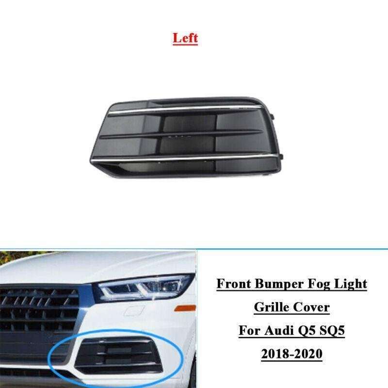 Front Bumper Fog Light Grille Cover For Audi Q5 SQ5 2018-2020 Left 80D807679E