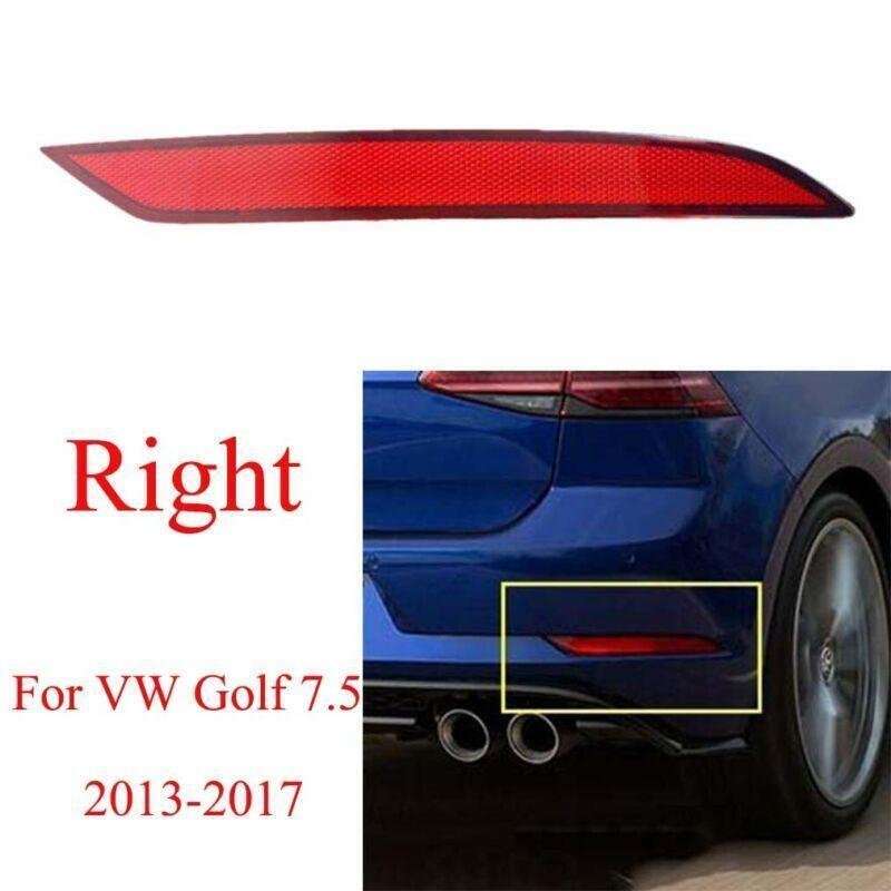 For VW Golf 7.5 MK7.5 2013-17 Right Side Rear Bumper Reflector Light Brake Lamp
