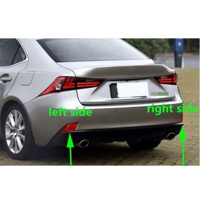 Fits For Lexus IS250 IS300 IS350 2013-2018 1 Pair Rear Bumper Reflector