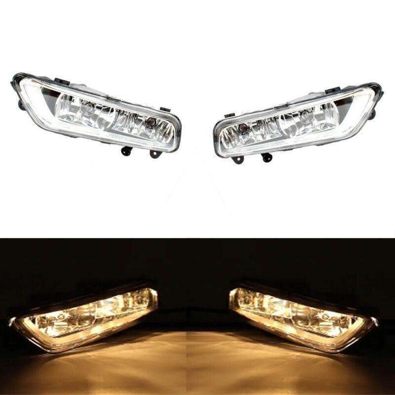 For Volkswagen VW Passat B7 2011-2015 Front Bumper Fog Lamp Light Pair