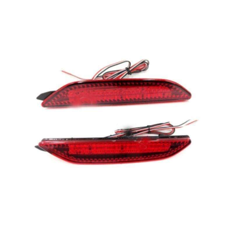 Rear Fog&amp;Brake Taillight Bumper Reflector Lights For Kia K2 2011-2014 Pair