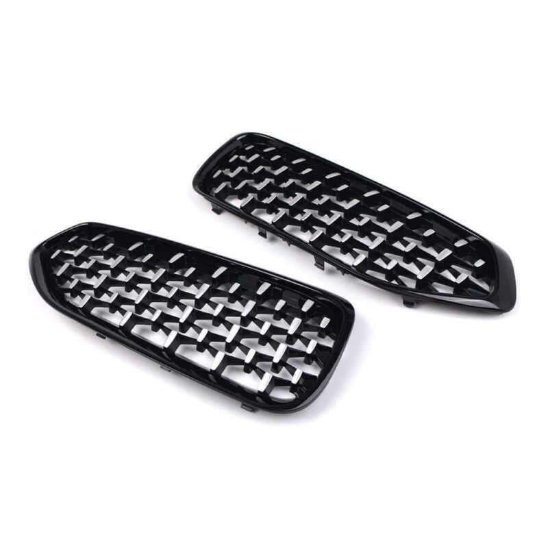 Diamond Style Gloss Black Front Kidney Grill Grille For BMW G29 Z4 2019-2022