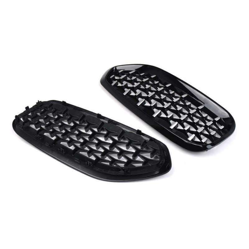 Diamond Style Gloss Black Front Kidney Grill Grille For BMW G29 Z4 2019-2022