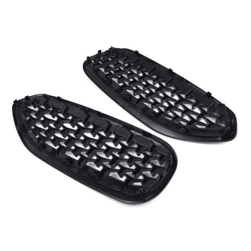 Diamond Style Gloss Black Front Kidney Grill Grille For BMW G29 Z4 2019-2022